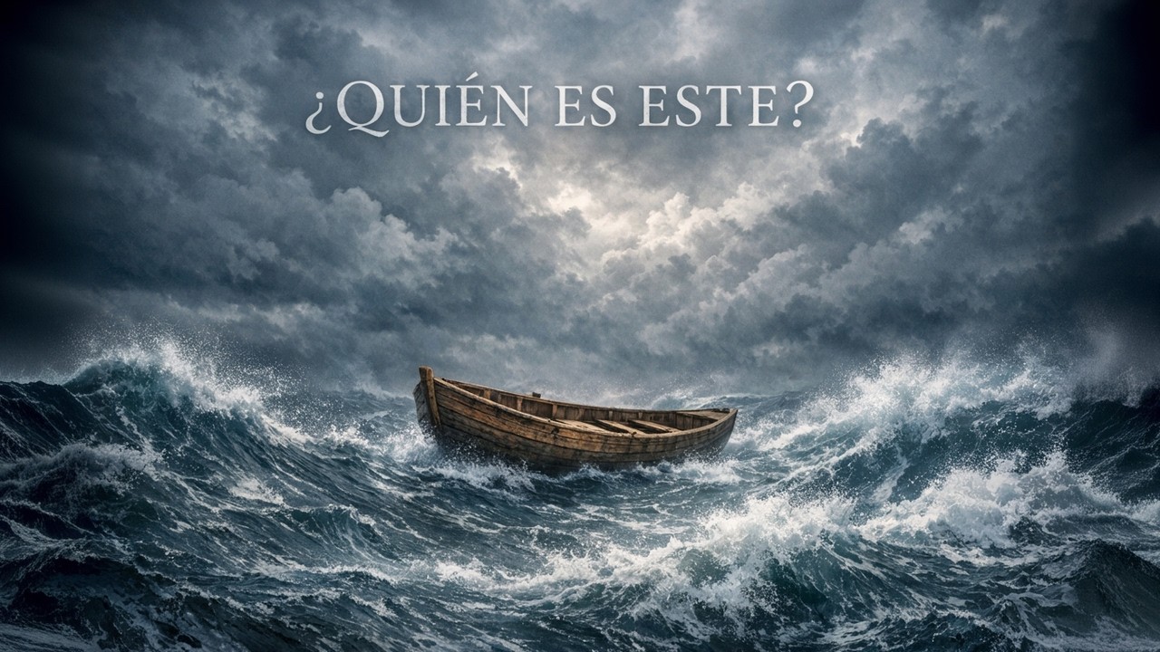¿Quién es este, que aun el viento y el mar le obedecen?