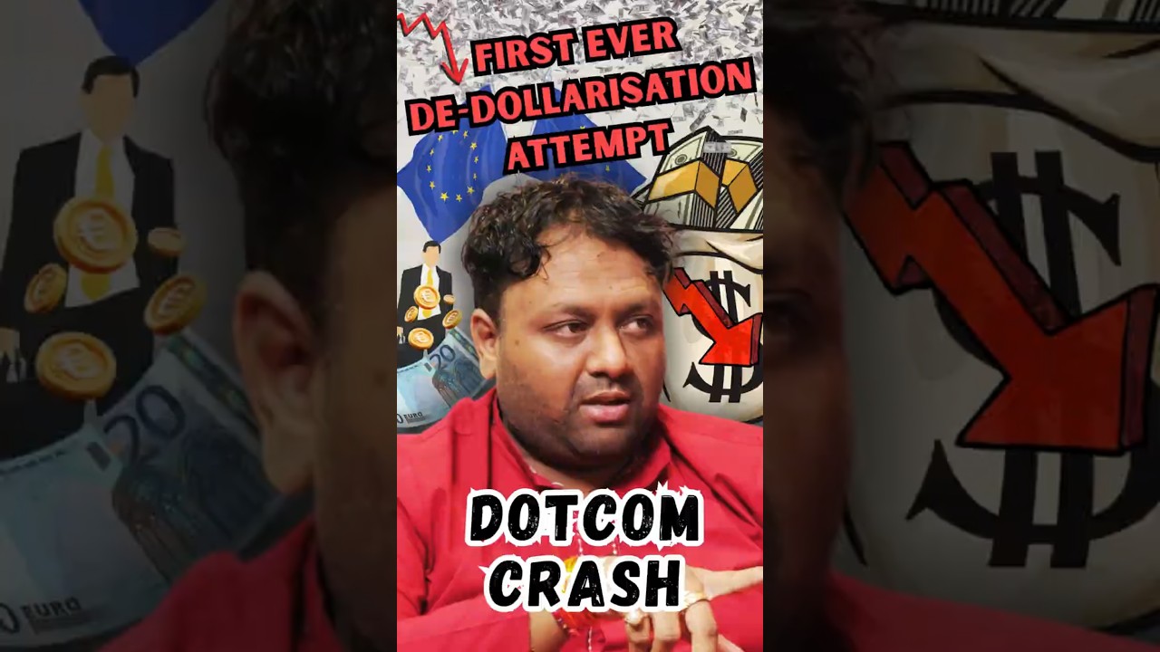 The First Ever De-Dollarisation Attempt | Dot-Com Bubble Crash | Dr. Ankit Shah Explains