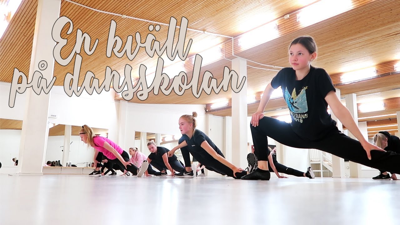 HÄNG MED TILL DANSSKOLAN | Vlogg