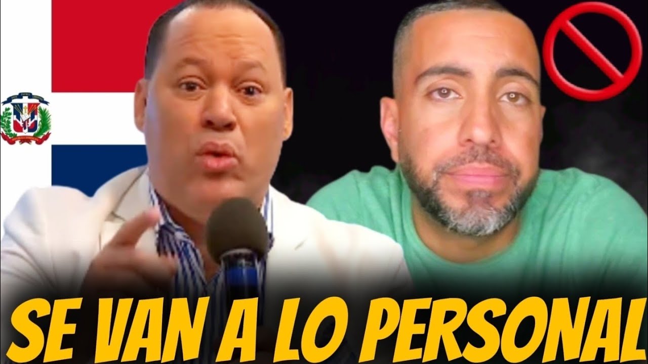 FRANKLIN MIRABAL Y PLAYMAKER SE VAN A LO PERSONAL EN PLENO PROGRAMA