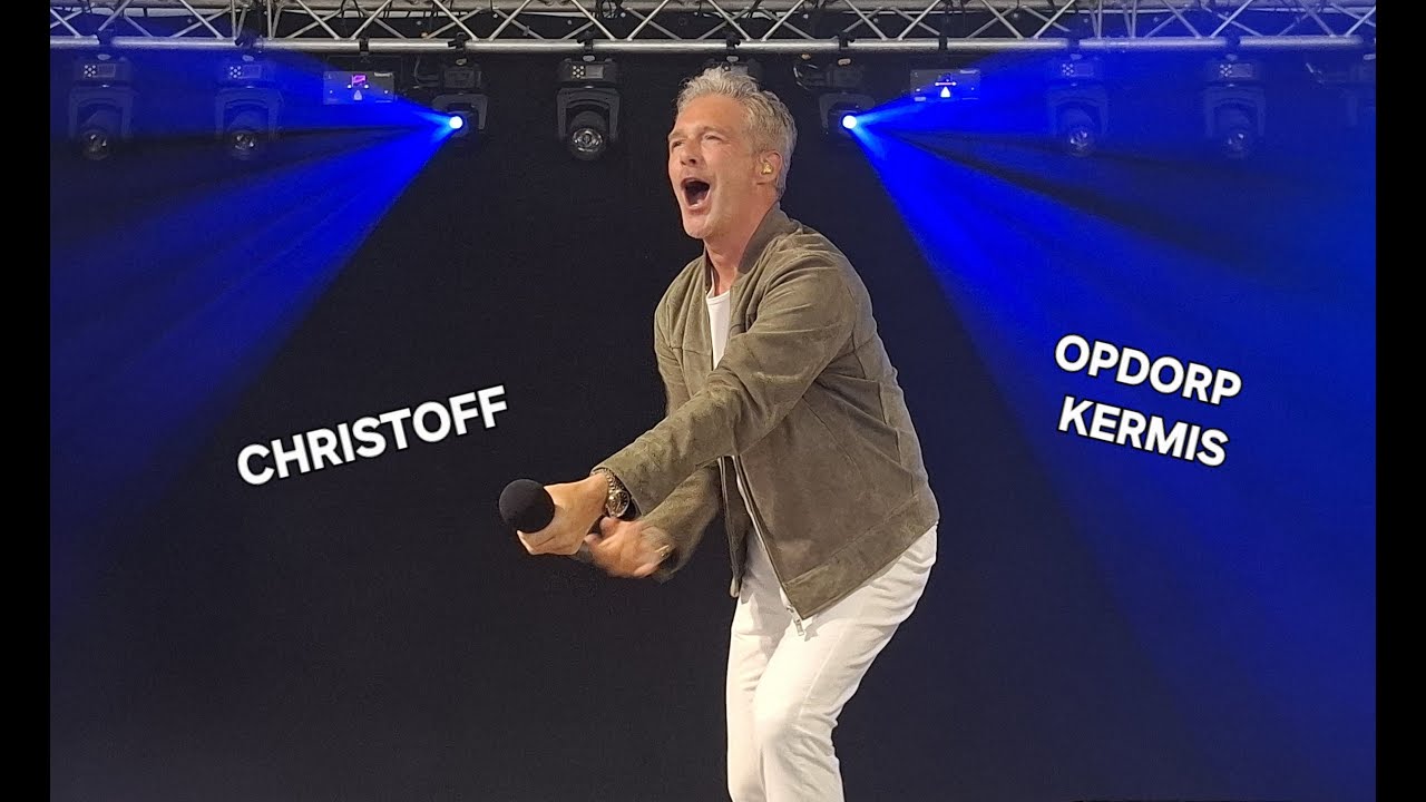 Optreden van Christoff I Opdorp kermis