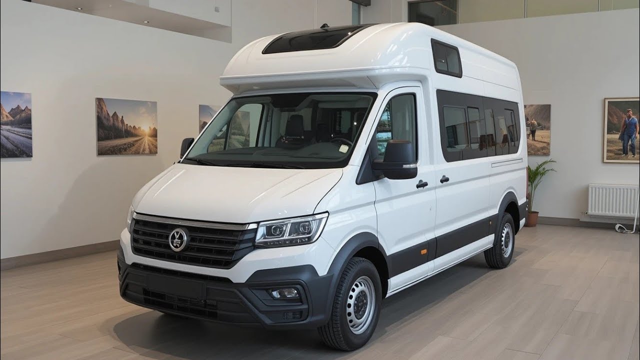 Футуристичный роскошный электрокемпер Volvo 2027 года: полный привод, автономные технологии и ска...