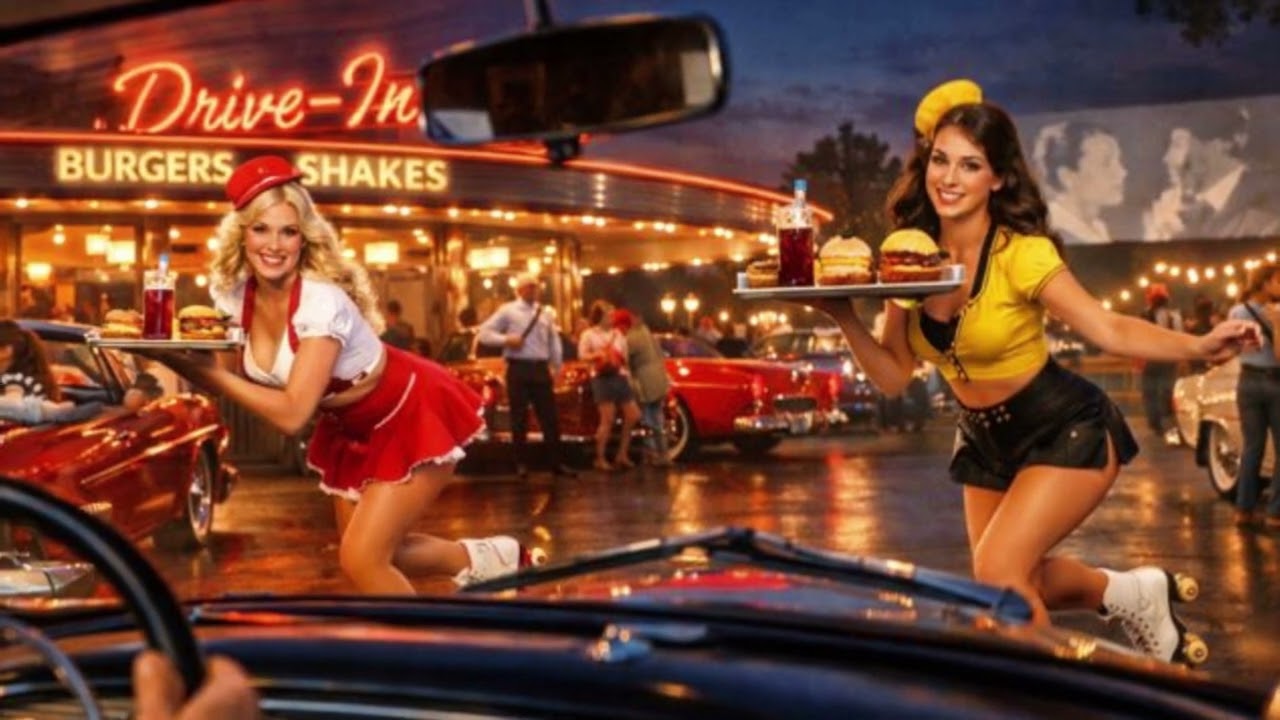 Drive-In Time – Classic 50s Rock ’n’ Roll | Summer Drive-In Vibes
