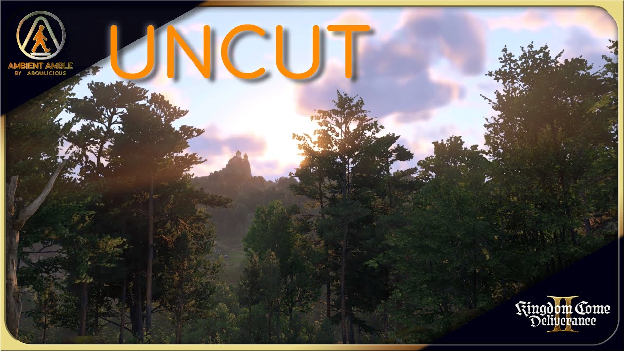🗡️🛡️ KCD2 | West Trosky (Uncut) - Peaceful Woodland & Riverside Amble [4K60]