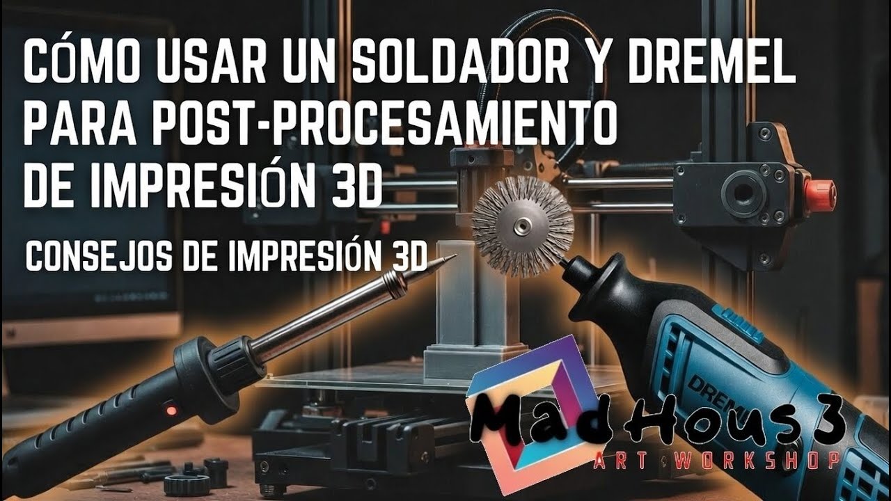 Cómo eliminar marcas de SOPORTES en FDM: El secreto del CAUTÍN y la herramienta ROTATIVA