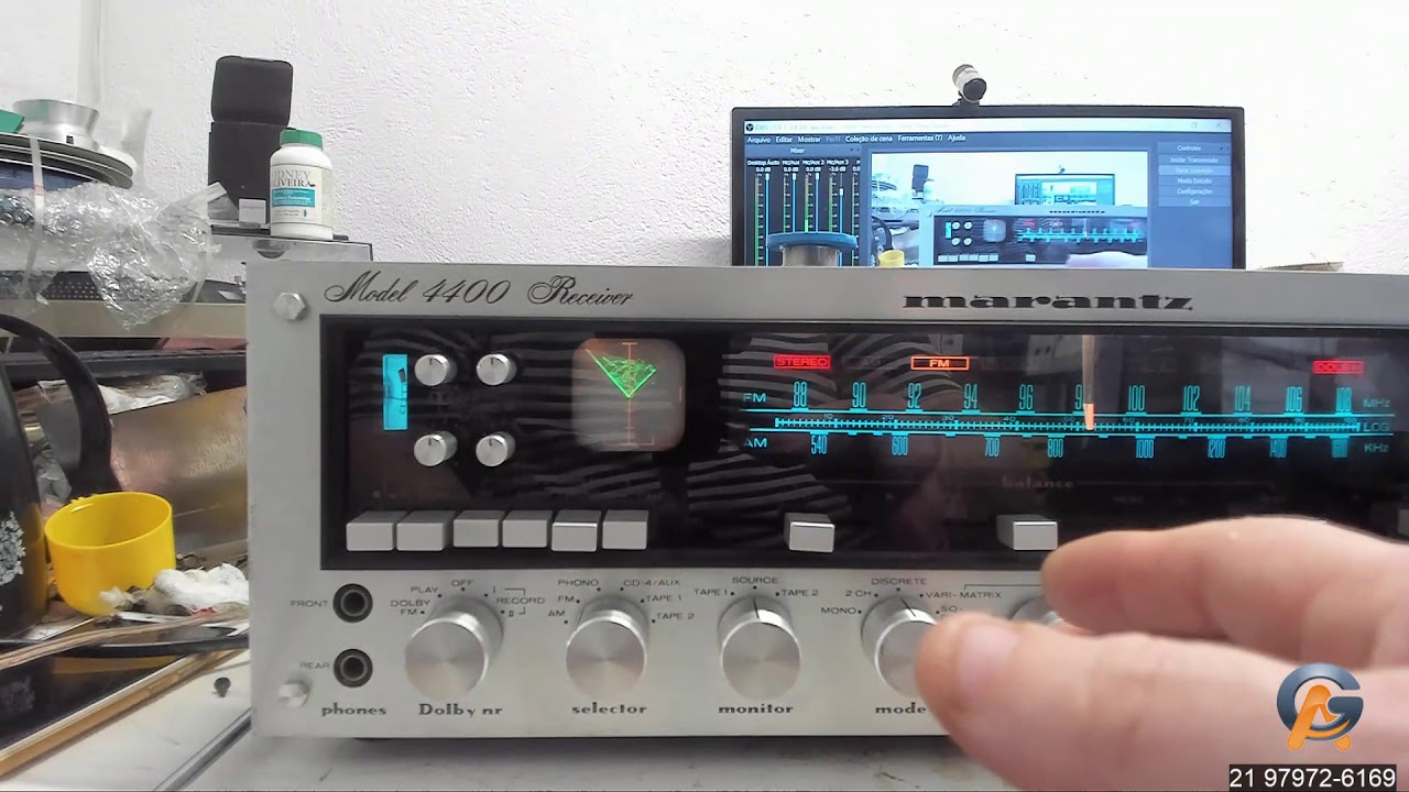 Receiver Marantz Model 4400 - Finalizado e em Testes!