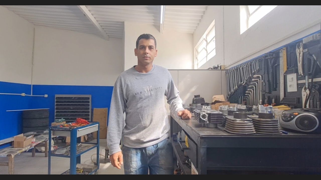 Retifica do cilindro de moto só no brunidor funciona ? (Por Dentro Da Retifica) Mateus Motoretifica