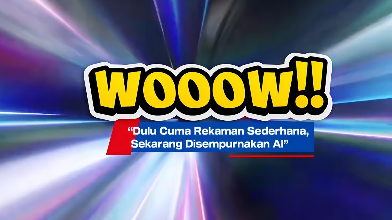 TERHARU 😭 “Kenangan Dalam Lagu Lama, Kini Dihidupkan AI