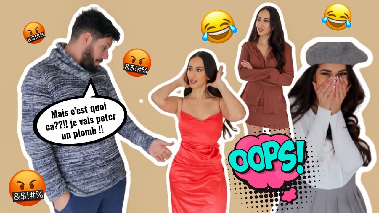 J'ai commandé des tenues provocantes pour voir sa réaction!! ** Il péte un câble 😱