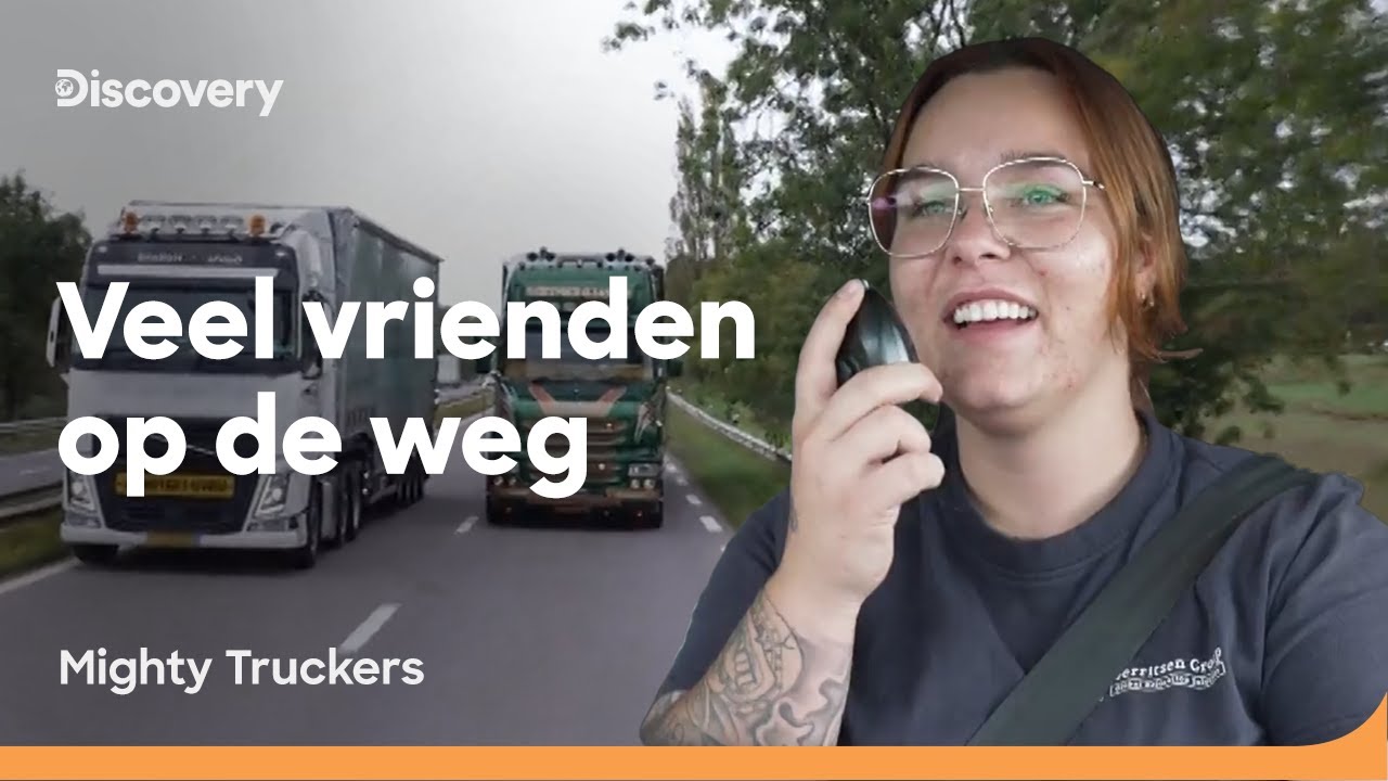Veel vrienden op de weg | Mighty Truckers