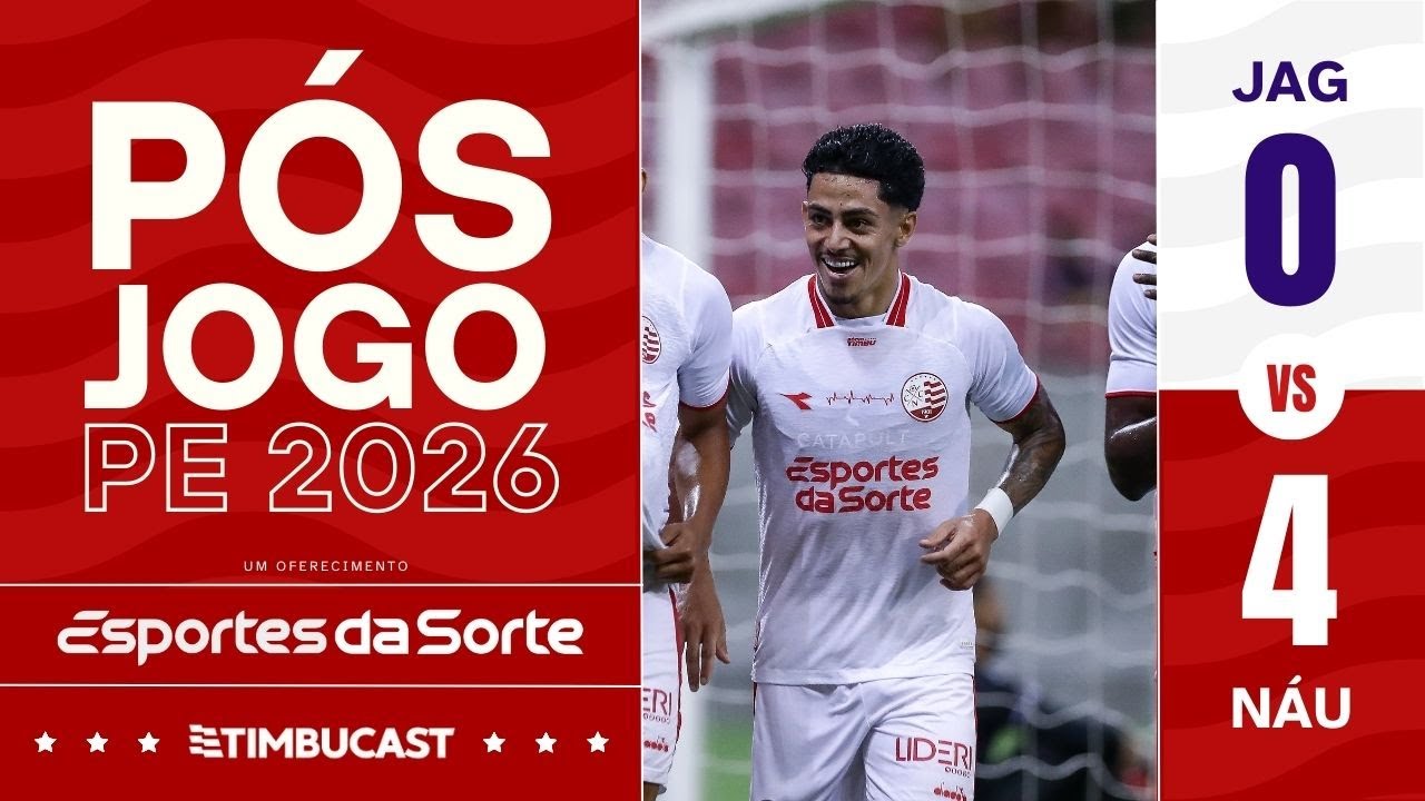 PÓS-JOGO - Jaguar 0x4 Náutico - Campeonato Pernambucano 2026