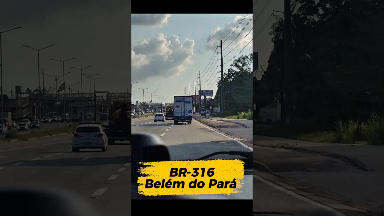 🚗 Tráfego intenso na BR-316 – A rotina de Ananindeua, Pará 