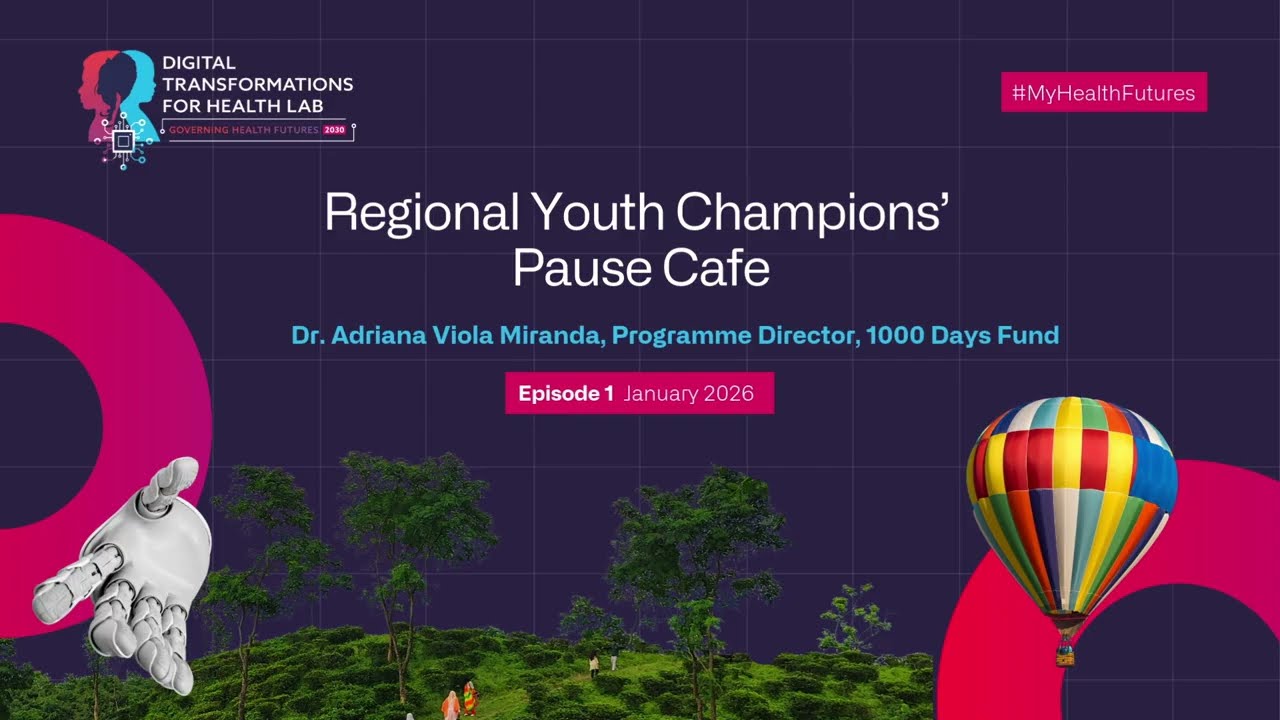 RYCs Pause Café Ep. 1 | Dr. Adriana Viola Miranda, 1000 Days Fund
