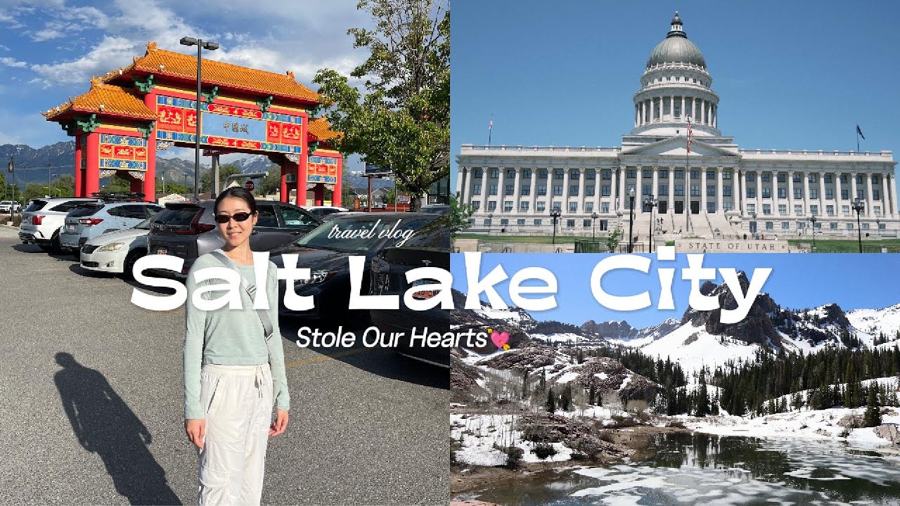 Salt Lake City was NOT what we expected | ultimate 4-day travel itinerary 🌿🦬🥡🧋🍢