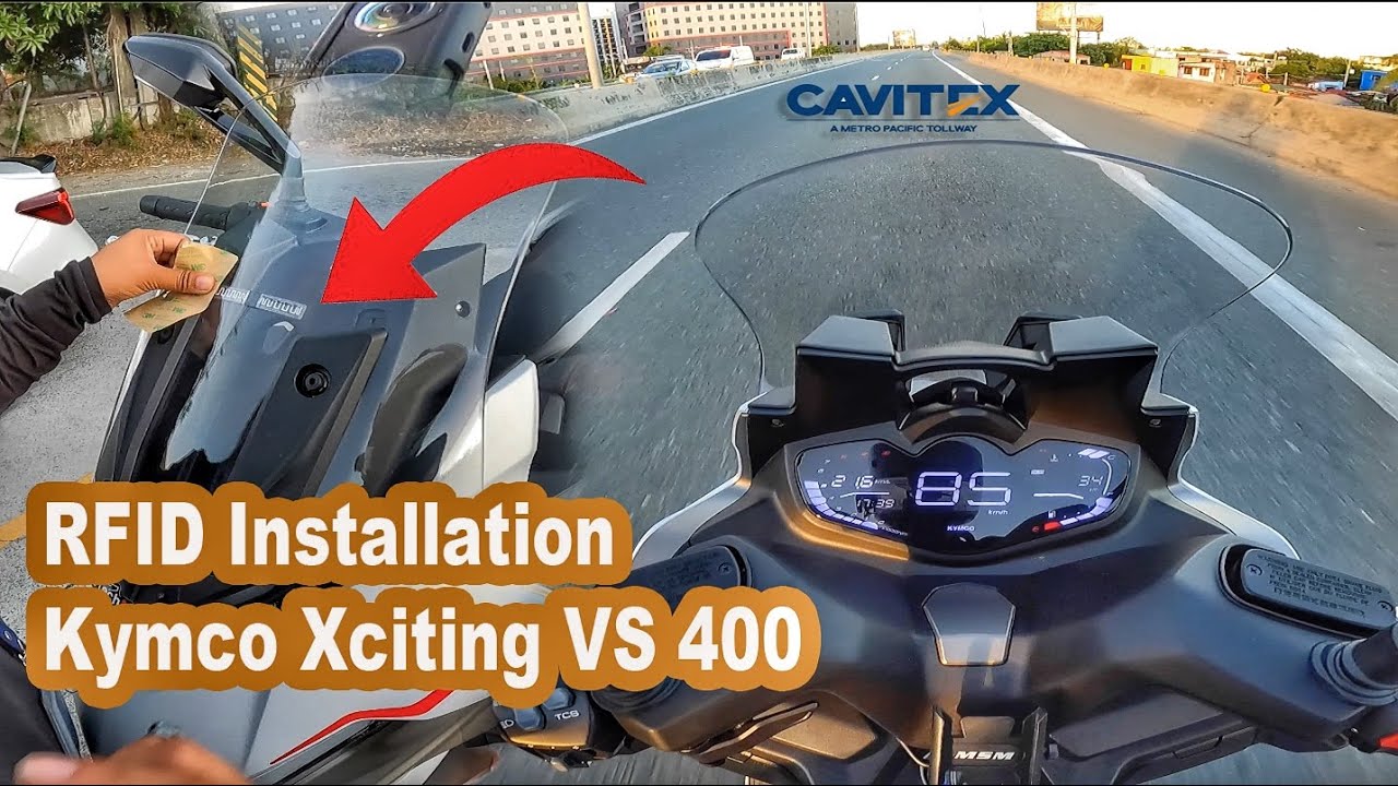 New Kymco Xciting VS 400 2025 | Kabit RFID Sabak Agad sa Expressway! [4K]