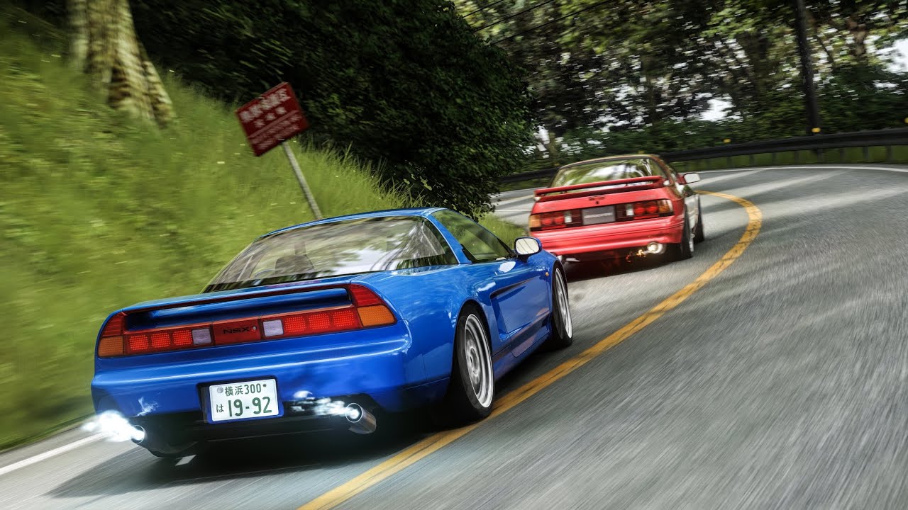 Honda NSX VS RX-7 FC Touge Battle IN VR! | Assetto Corsa (4K)