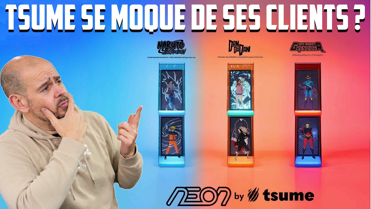 Tsume Se Moque De Ses Clients ???  Expertise De La Gamme NEON Naruto , Dan Da Dan Et Grendizer !