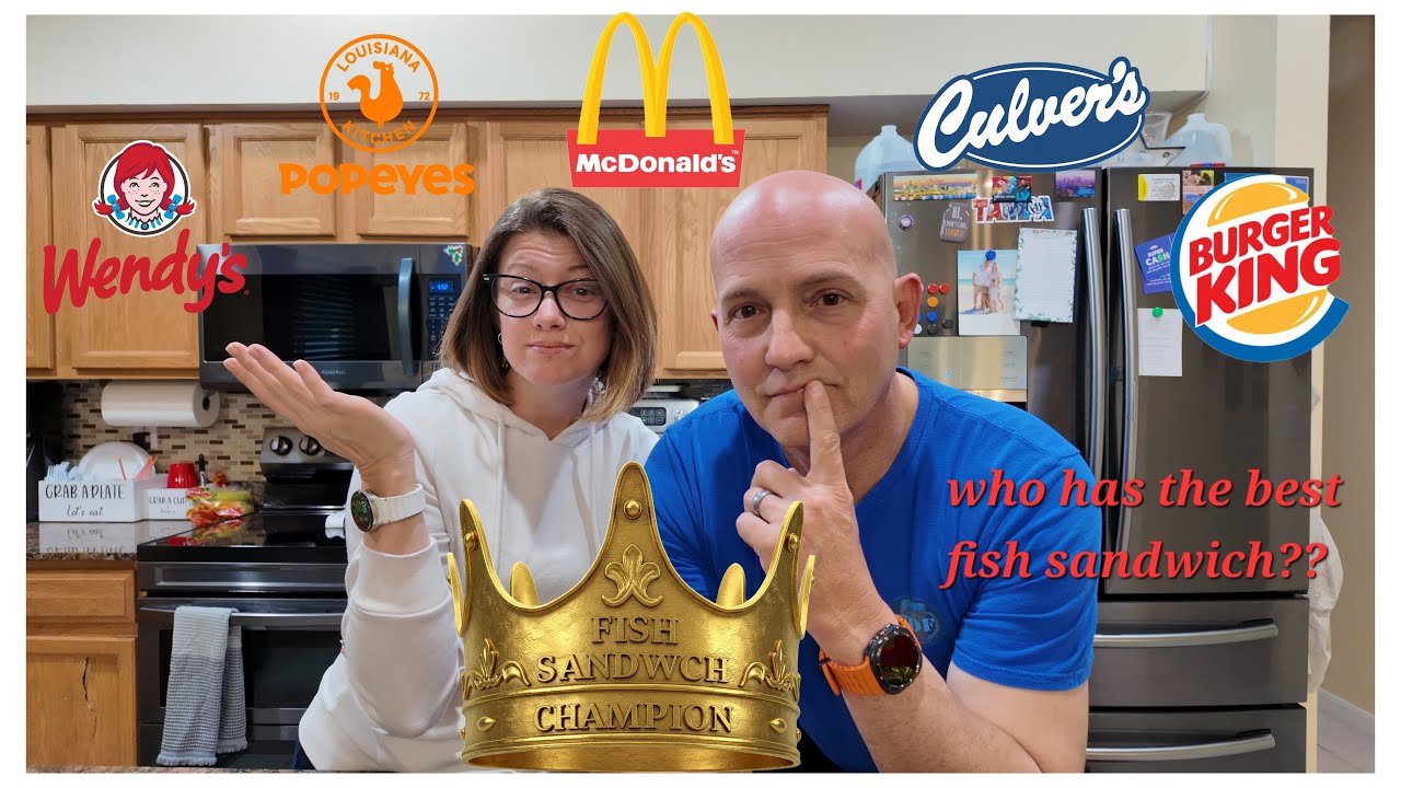 Fast Food Fish Sandwich Showdown: We Crown a King Of Fish!!  👑 🐟