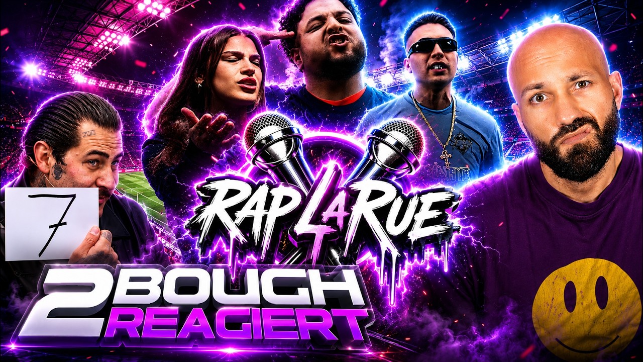 Kolja nonchalant in der Jury! RAP LA RUE 3 | RUNDE 2 FOLGE 1 / 2Bough REACTION