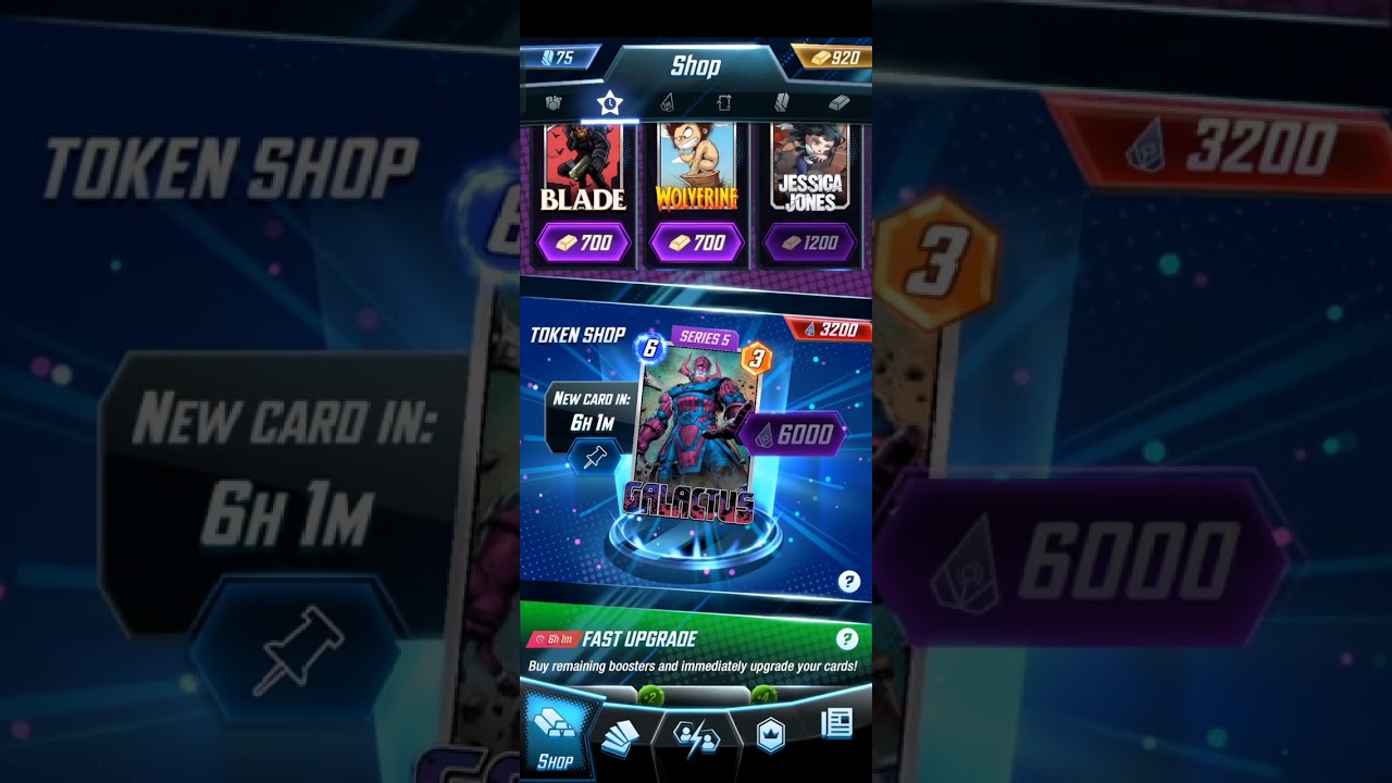 Galactus In Marvel SNAP Token Shop | Galactus Best Deck | Galactus Card Gameplay #marvelsnap #shorts