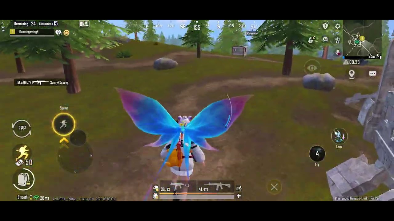 4.2 update Gameplay Non GYRO Gameplay livik  Gameplay Full Rush Gameplay Sol vs Squad  23 kill🤴