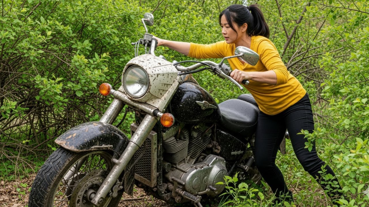 Found ABANDONED HONDA CB400 Motorcycle - Complete Restoration