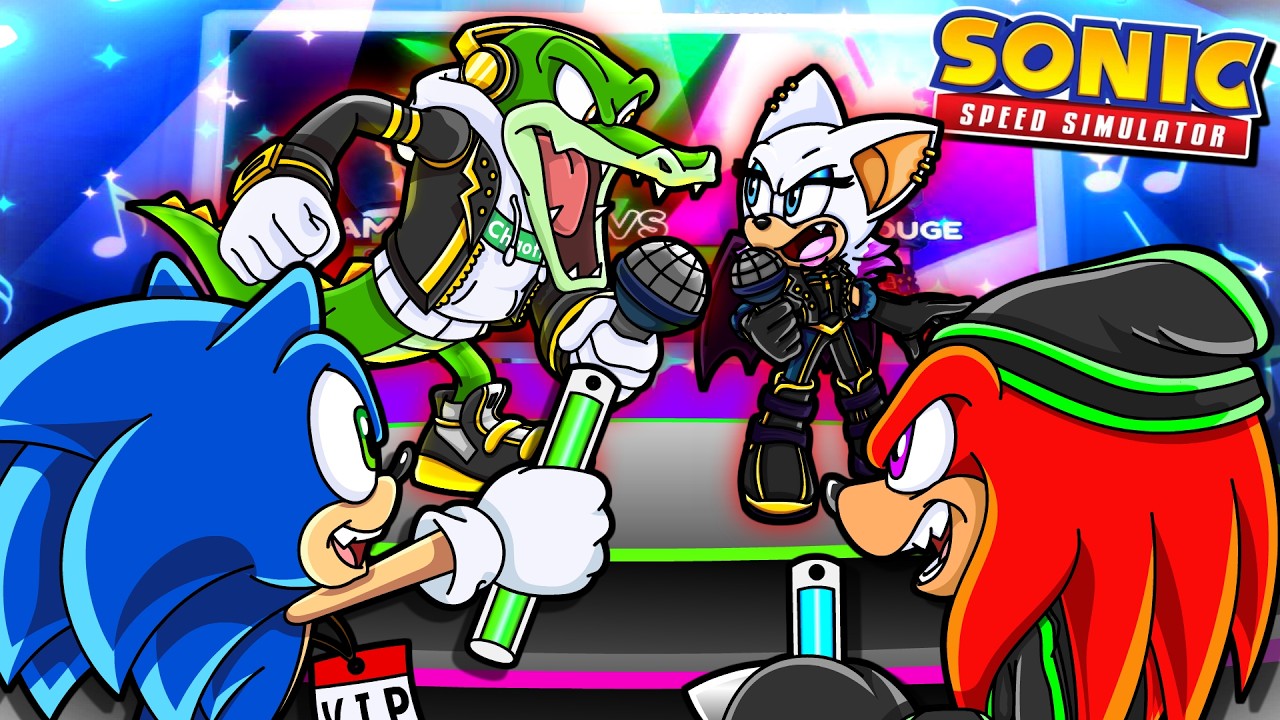 🎶 BAND BATTLE 2!! - Sonic Speed ​​Simulator (ROBLOX) 🔵💨