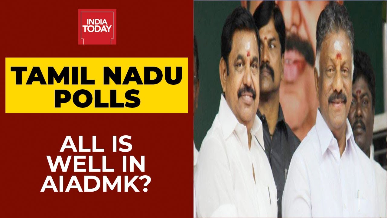 Tamil Nadu Polls 2021: O Panneerselvam Praises CM E Palaniswamy, Signals All Is Well In AIADMK