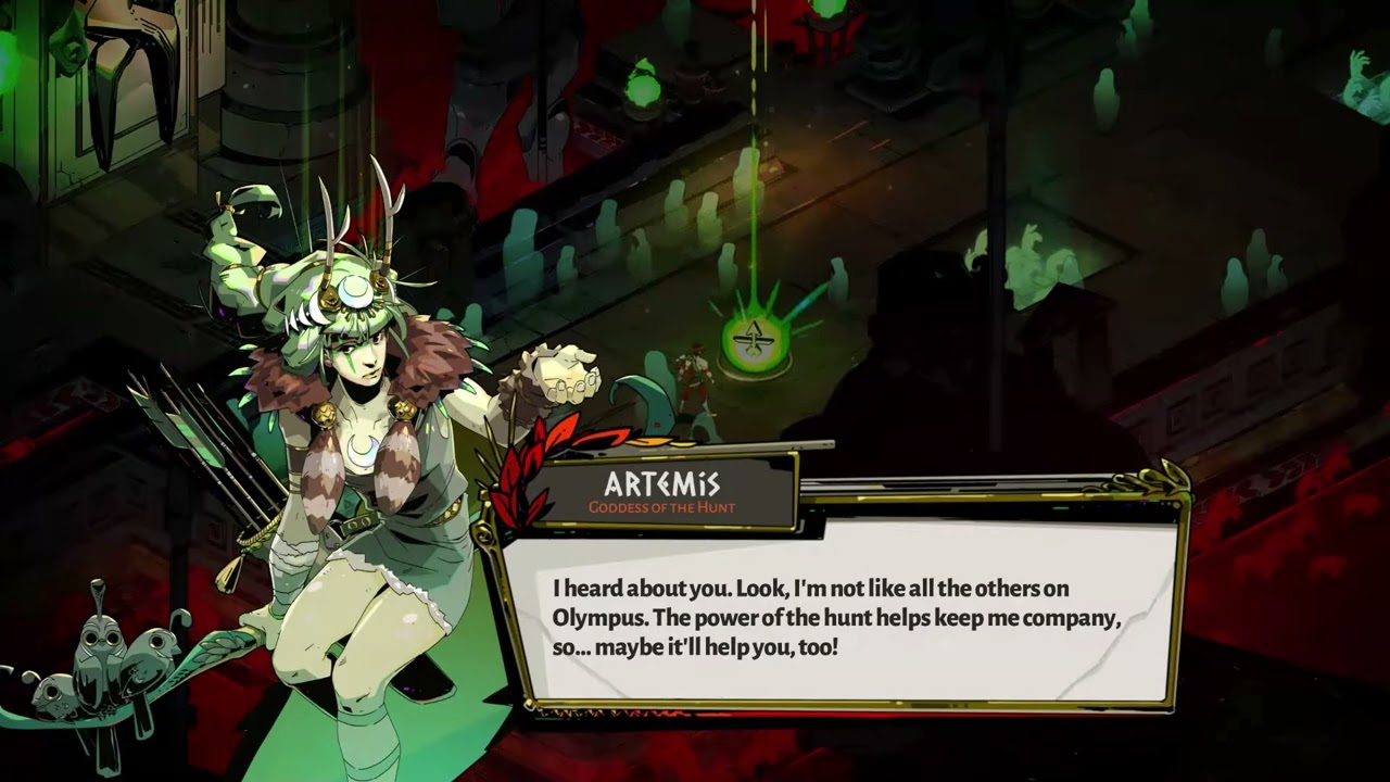 Hades - Artemis - All Voice Lines - All Dialogue