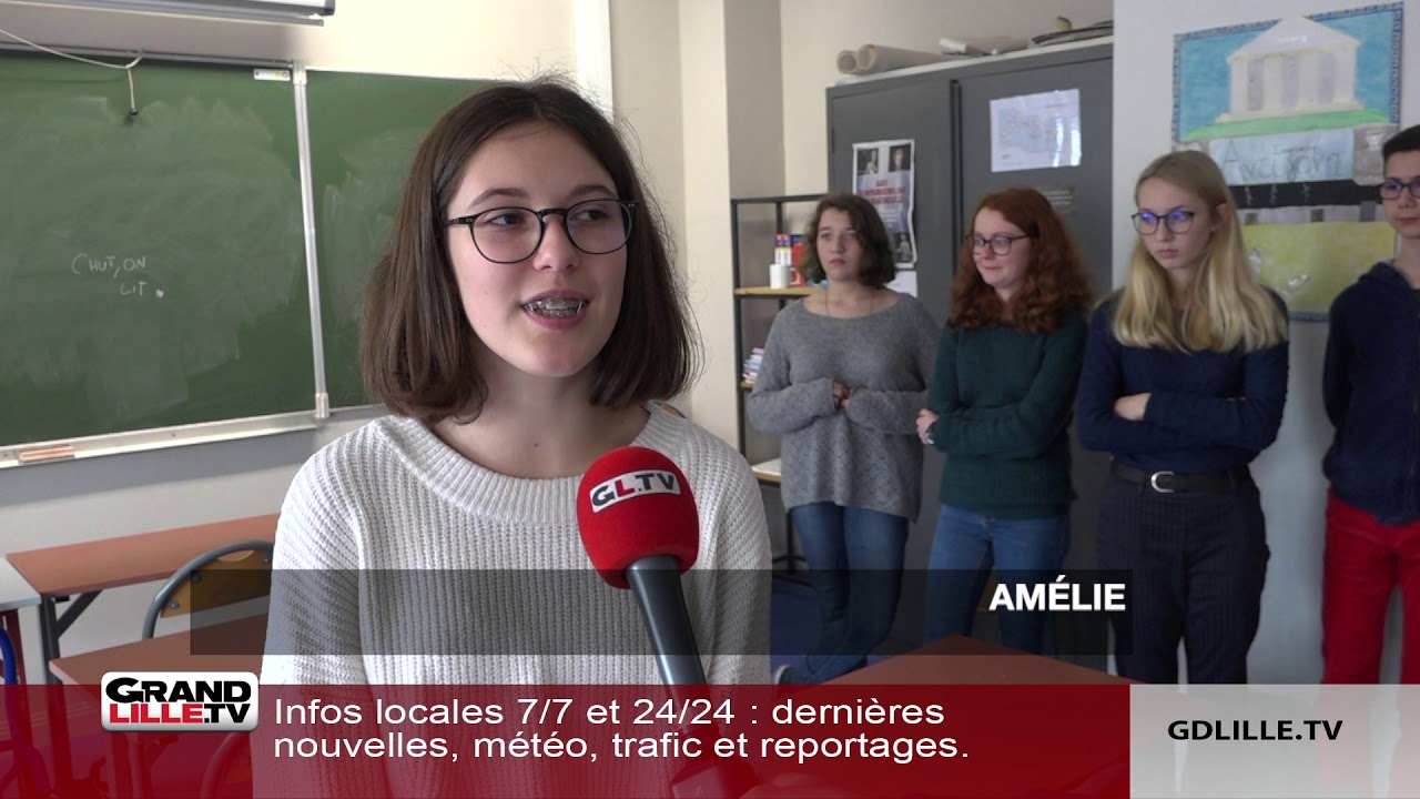 Pause lecture obligatoire au collège Lazaro de Marcq-en-Baroeul