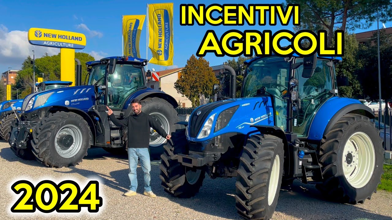 I MIGLIORI INCENTIVI DEL 2024 PER COMPRARE UN TRATTORE!