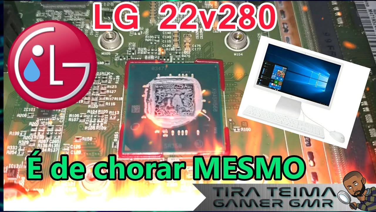uPGrade All in One LG 22v280 é de chorar MESMO #hotPCsolve