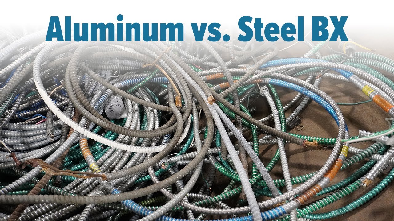 Difference in Aluminum vs. Steel BX Wire