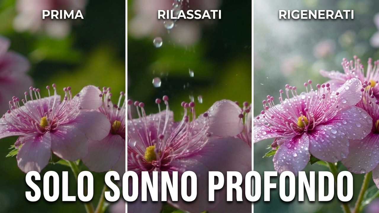 Gocce di Serenità | Rilassamento Profondo e Sonno Rigenerante 🌙#meditationmusic