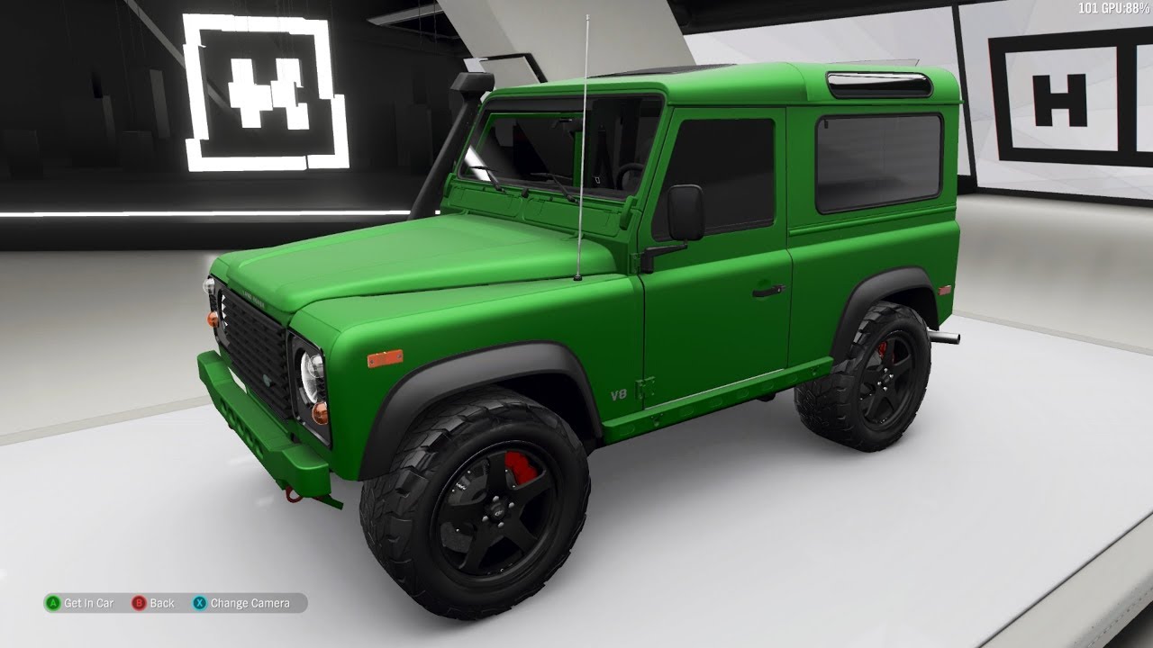 Forza Horizon 4 - 1997 Land Rover Defender 90 - Customize and Drive