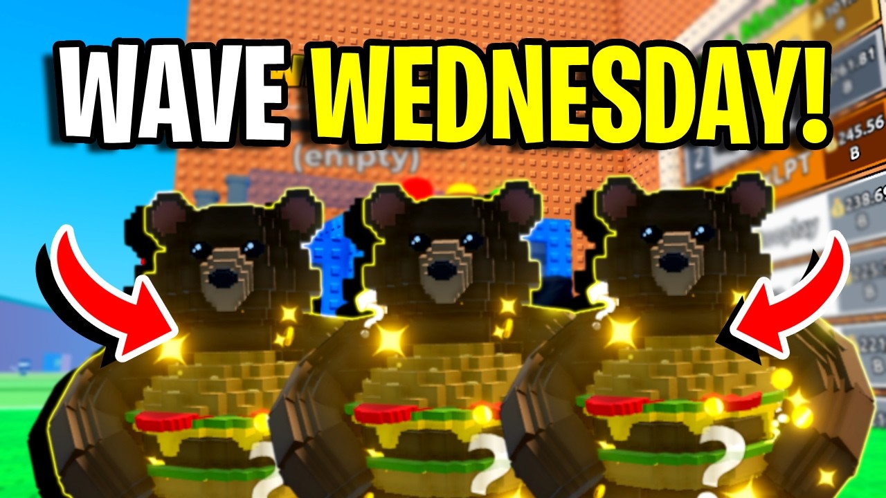 Everyting New In The Recent Wave Wednesday Update In Escape Tsunami For Brainrots