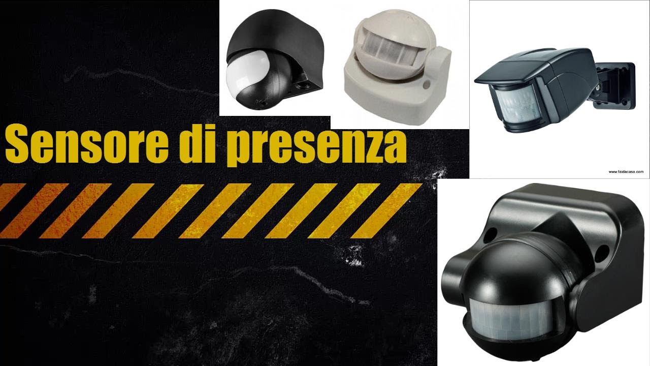 LAVORI PER TUTTI!!! Collegare un sensore di presenza crepuscolare