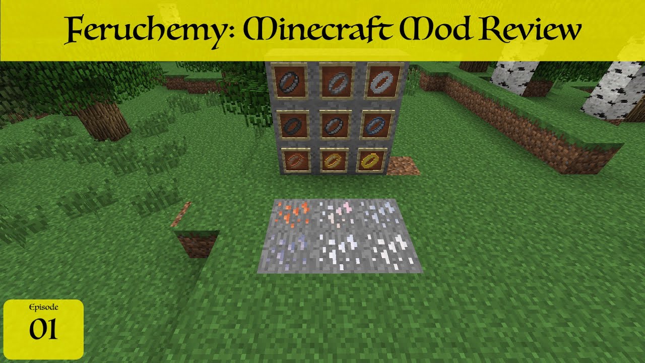 Feruchemy: Minecraft Mod Review Episode 1