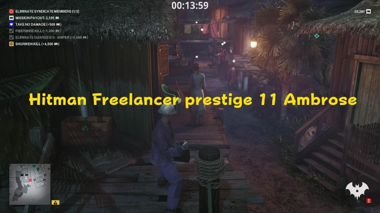 HITMAN Freelancer prestige 11 Ambrose Island