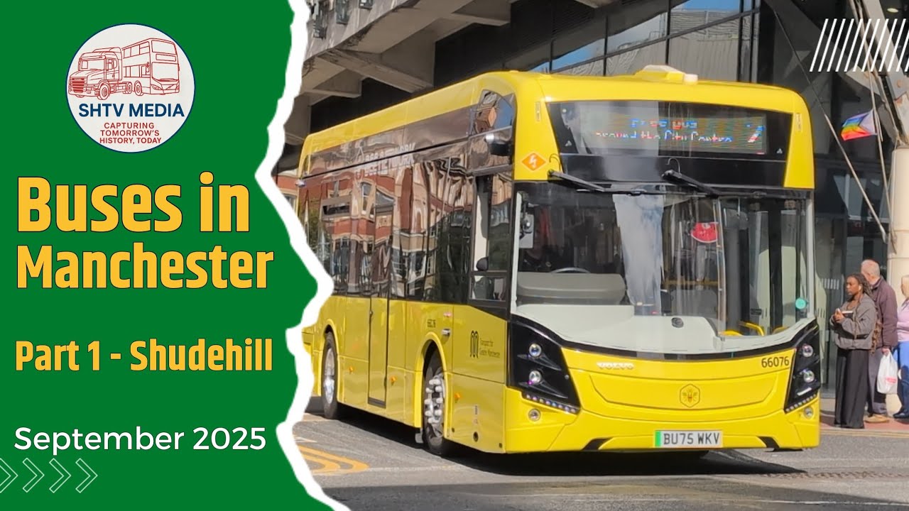 🚌 Manchester Bus Spotting Part 1 | Shudehill | Bee Network, Flixbus & More | September 2025