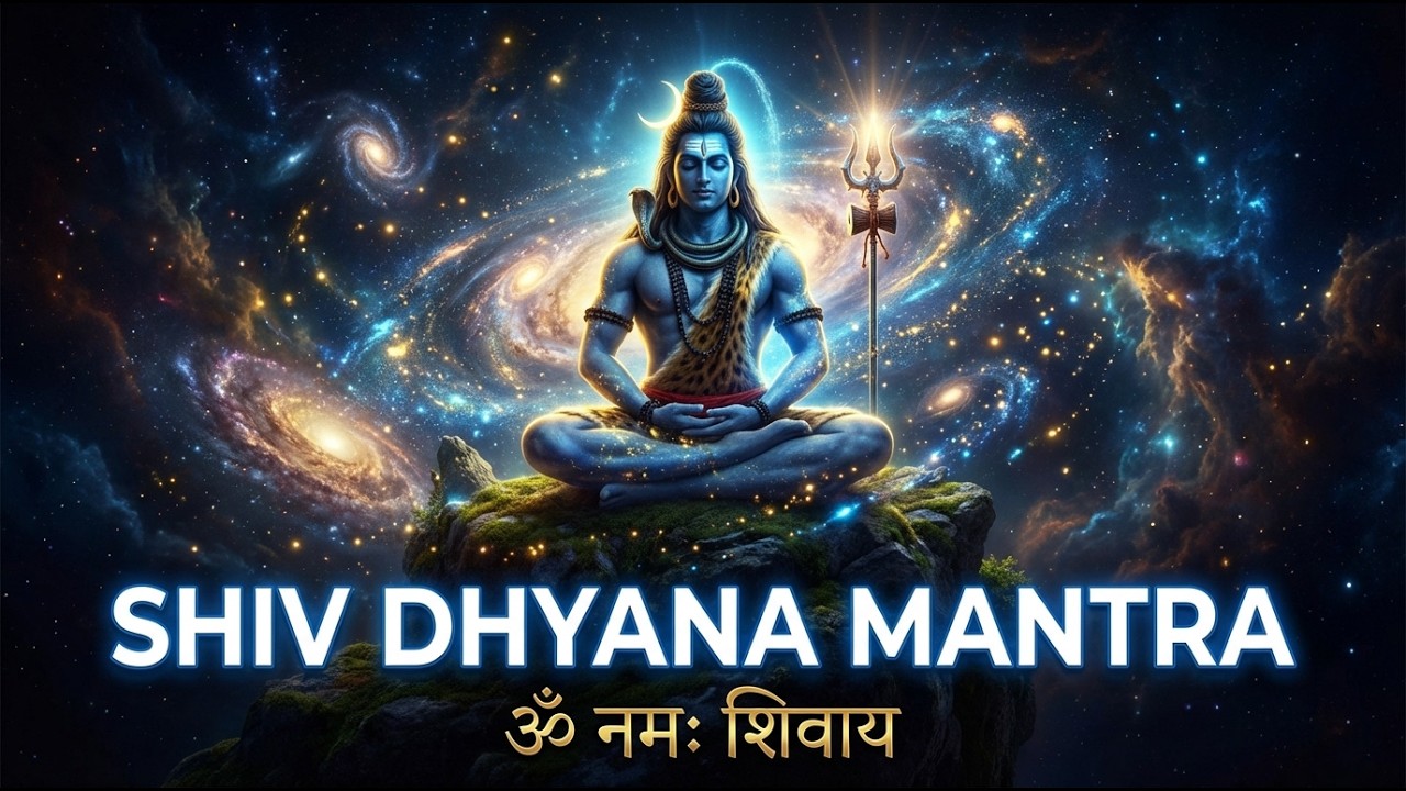 SHIV DHYANA MANTRA | ॐ नमः शिवाय | Deep Meditation Mantra of Lord Shiva