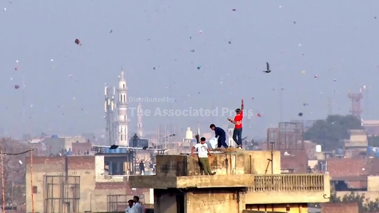 Kites swoop across skies of Lahore as Basant festival makes colorful comeback