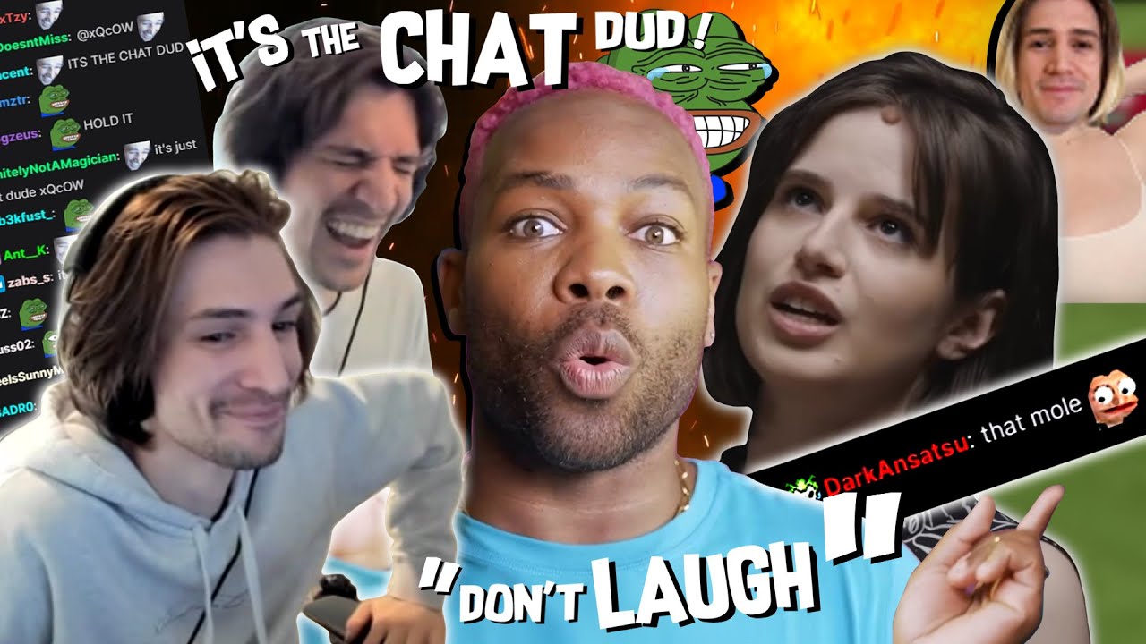 IT'S THE CHAT DÜD - When Chat made xQc ACTUALLY Laugh!