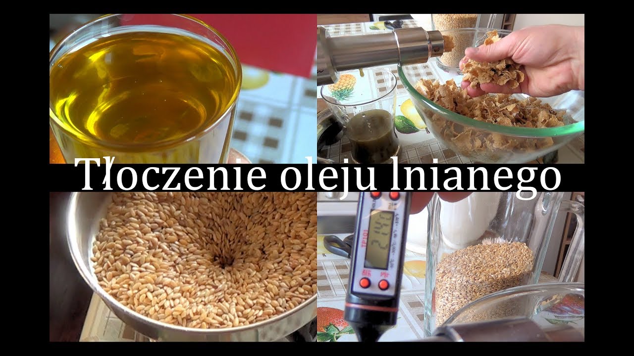 Len tłoczenie na zimno.