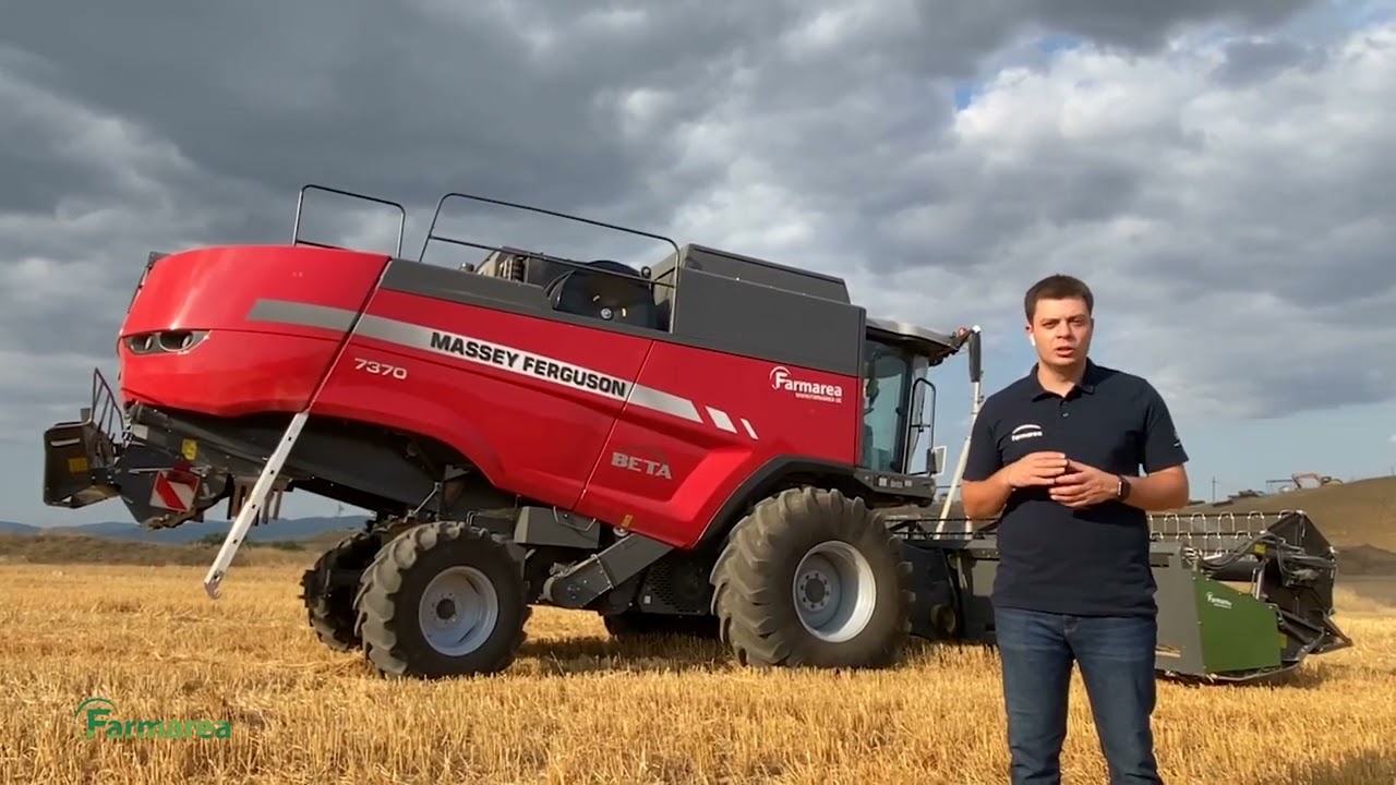 Massey Ferguson 7370 Beta - მარცვლეულის კომბაინი