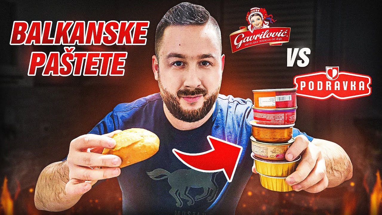 FINALNI OKRŠAJ PAŠTETA *dobro ili LOŠE?!* (Gavrilović, Podravka & Argeta) | BALKANAC KUHA