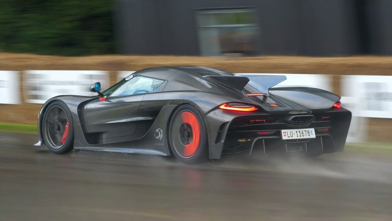 $50 Million Of HYPERCARS Going Flatout In The Rain!