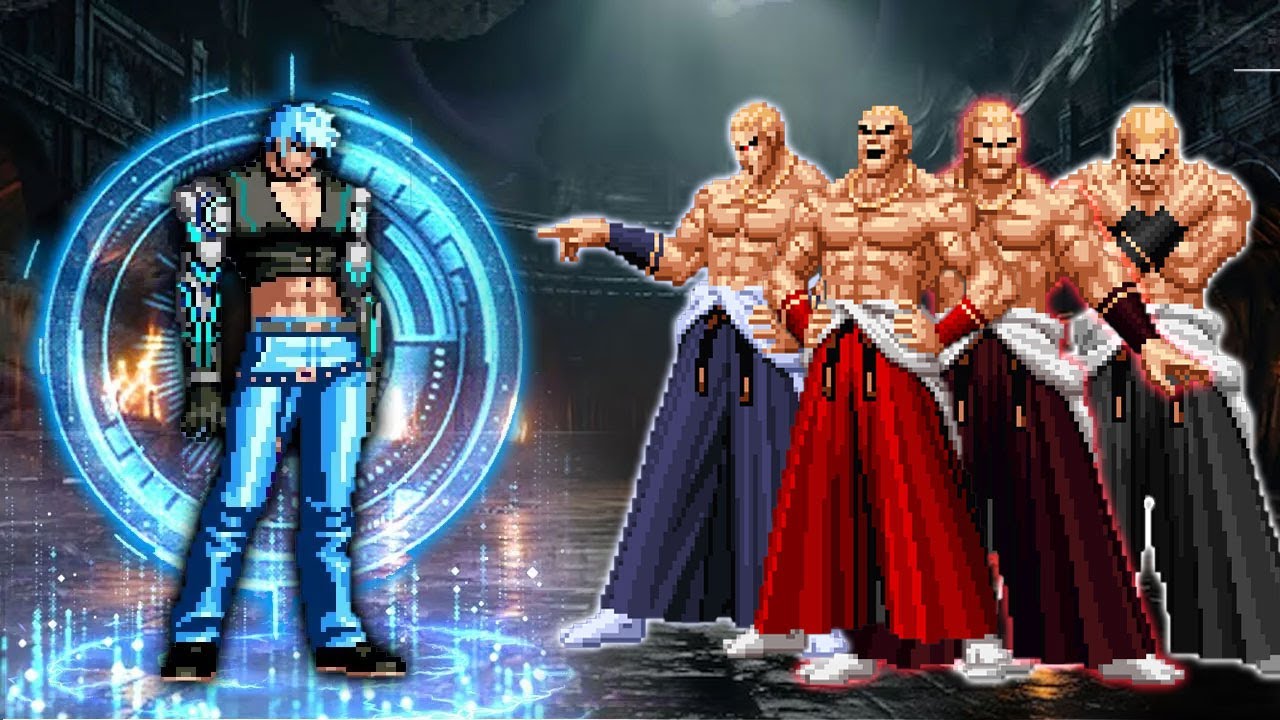 [Mugen KOF] Kasim Lv4  Vs Geese Howard  TEam