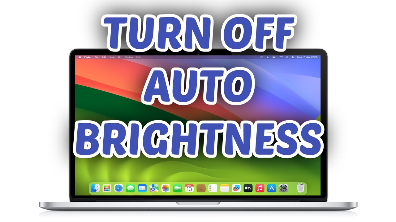 How to Turn OFF Auto Brightness on Mac! (2025)