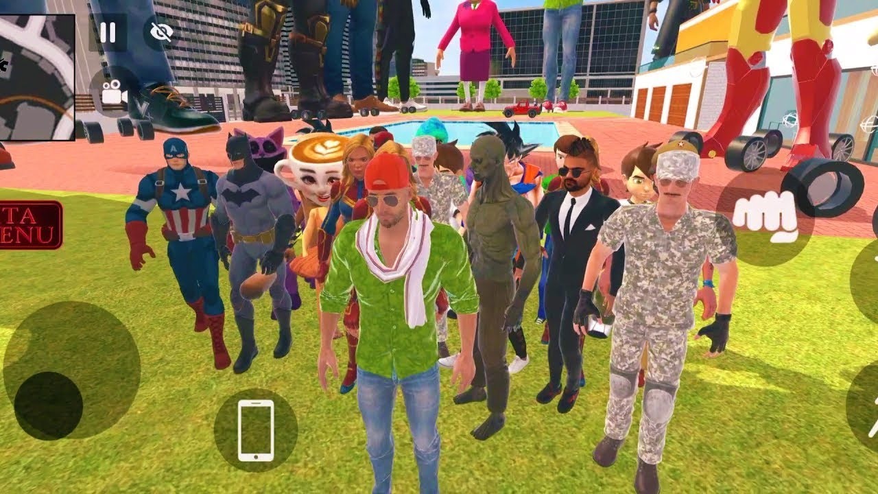 Gunda Logoko Marna Mana Pura Gang Bolaya - In Indian Theft Auto Simulator / NextGenGamer